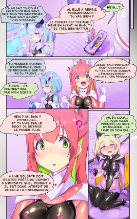 やせうまロール 戦闘アンドロイドにTS転生してとってもえっちな目にあって悪堕ちする漫画-戦光兵女プリッケツァーナ- フランス翻訳 - Page 21
