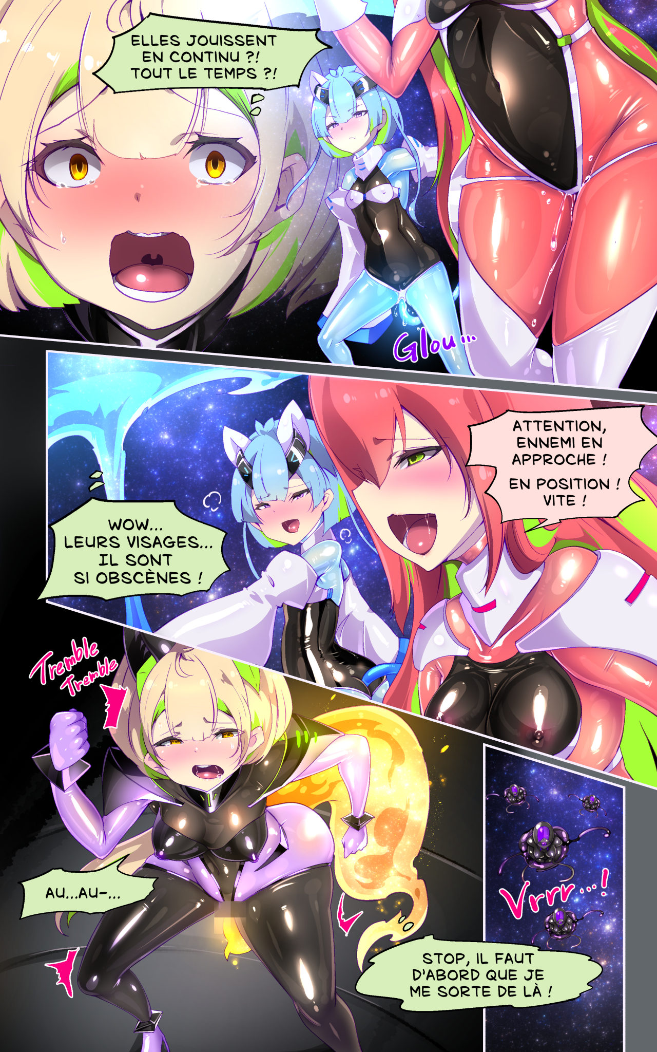 やせうまロール 戦闘アンドロイドにTS転生してとってもえっちな目にあって悪堕ちする漫画-戦光兵女プリッケツァーナ- フランス翻訳 - Image 14