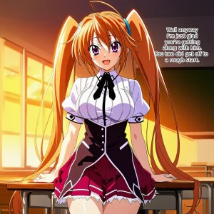 TsarAi High School DxD Girls And The New Transfer Student - Page 136