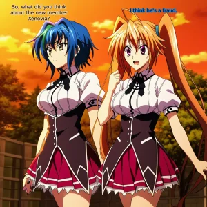 TsarAi High School DxD Girls And The New Transfer Student - Page 93