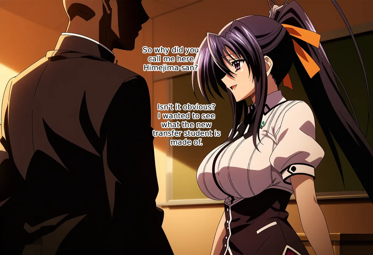 TsarAi High School DxD Girls And The New Transfer Student - Image 1