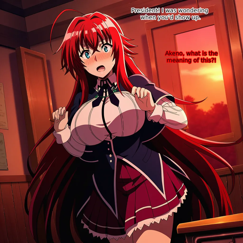 TsarAi High School DxD Girls And The New Transfer Student - Image 41