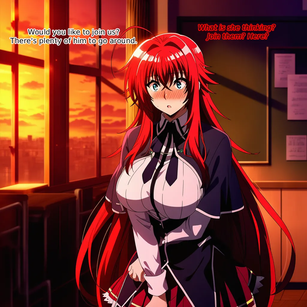 TsarAi High School DxD Girls And The New Transfer Student - Image 44