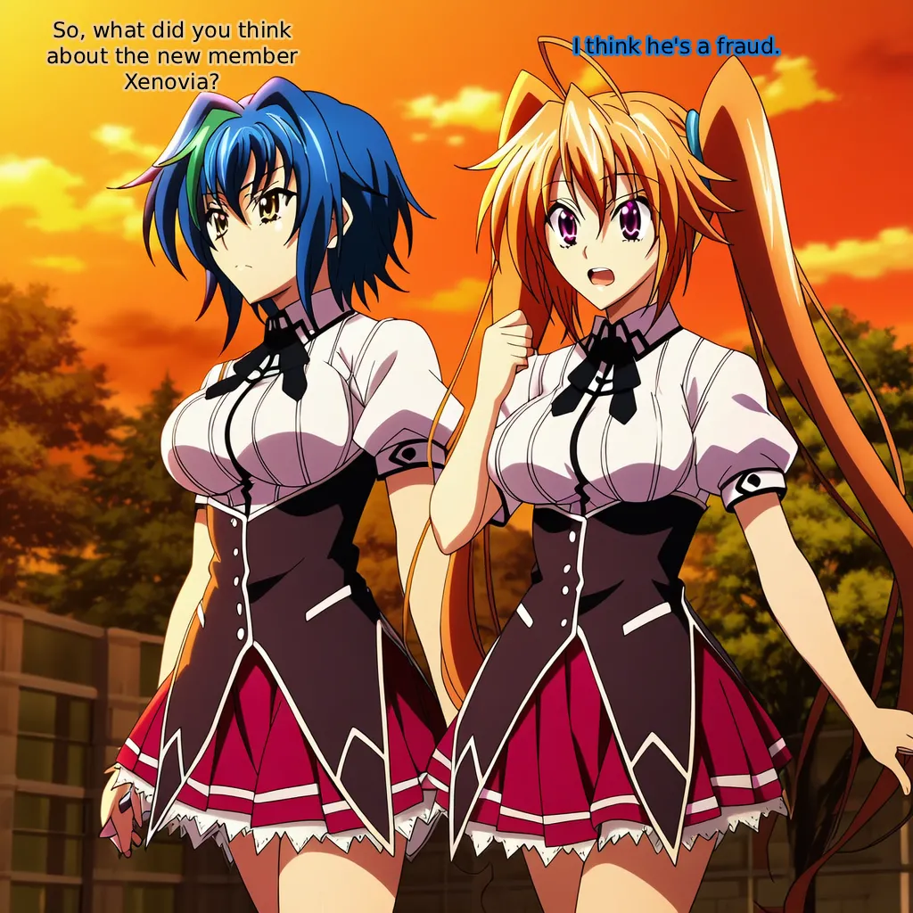 TsarAi High School DxD Girls And The New Transfer Student - Image 93