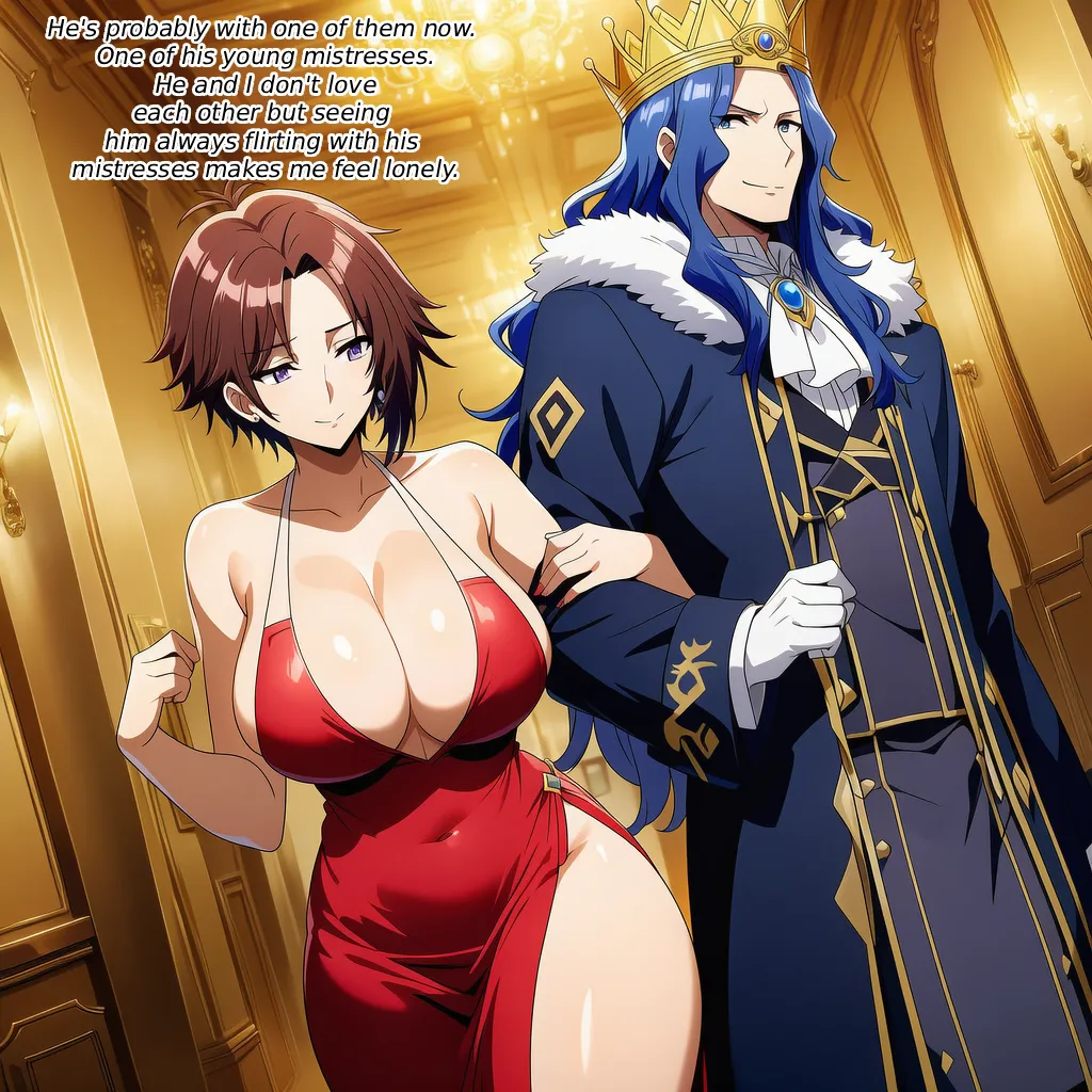 TsarAi Queen Mylenes Bodyguard Trapped in a Dating Sim Benefactor tier Request - Image 2