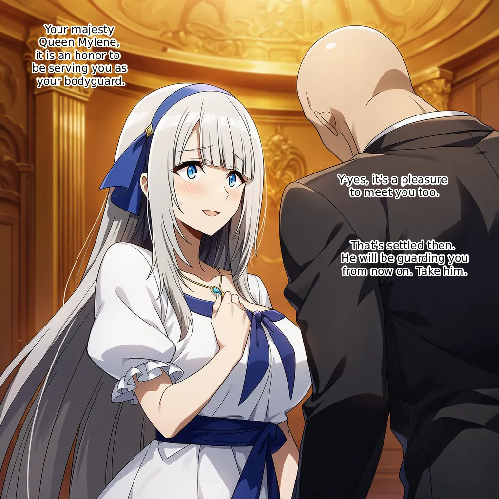 TsarAi Queen Mylenes Bodyguard Trapped in a Dating Sim Benefactor tier Request - Image 8