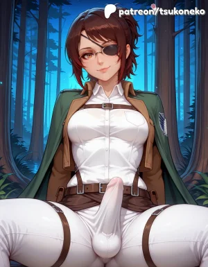 TsukoNeko Hange Zoe Attack on Titan Shingeki no Kyojin - Page 2
