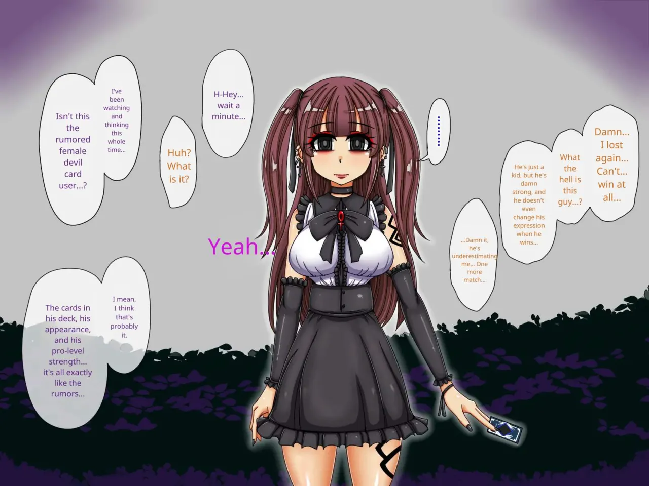 Tsukueno Elf A story about me being trained in reverse analysis by a blue-skinned lady who came out of a card and becoming addicted to Fuchin. - Image 138