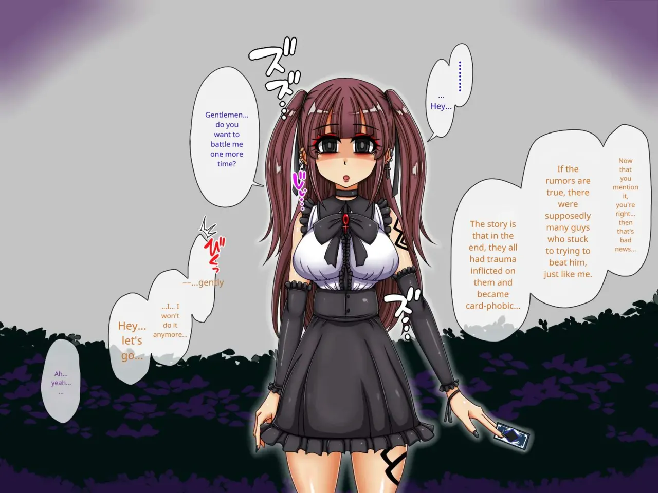 Tsukueno Elf A story about me being trained in reverse analysis by a blue-skinned lady who came out of a card and becoming addicted to Fuchin. - Image 139