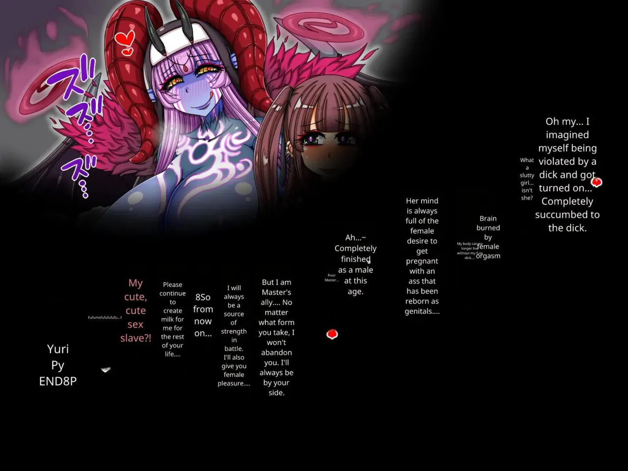 Tsukueno Elf A story about me being trained in reverse analysis by a blue-skinned lady who came out of a card and becoming addicted to Fuchin. - Image 142