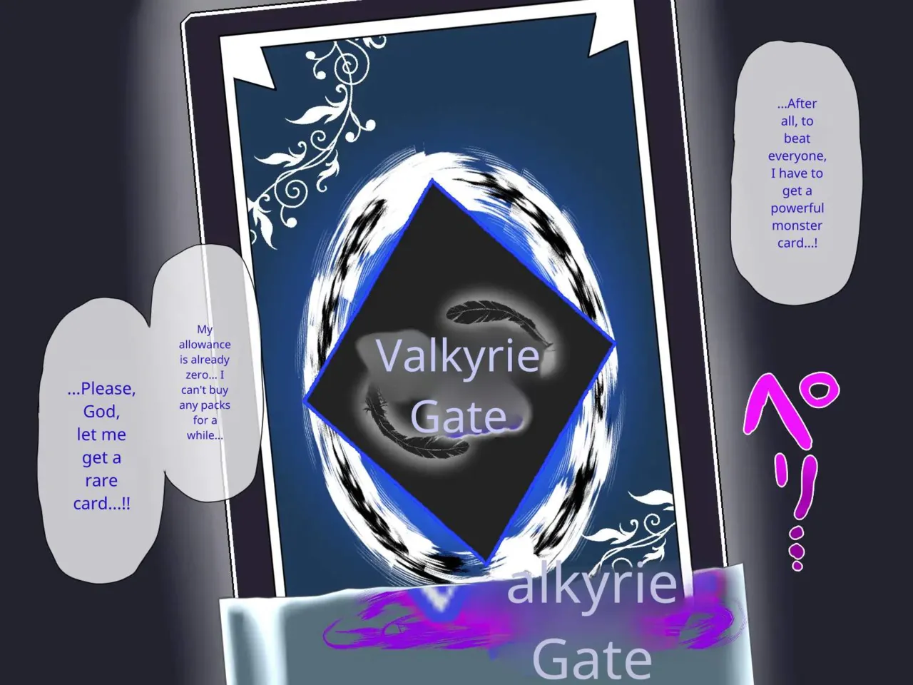 Tsukueno Elf A story about me being trained in reverse analysis by a blue-skinned lady who came out of a card and becoming addicted to Fuchin. - Image 3