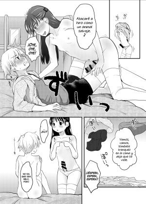 Tsumasaki Label Hidari Kagetora Nyotaika Shita Ore no Shojo ga Futanari Kanojo ni Ubawareru Ken Nitsuite Español - Page 11