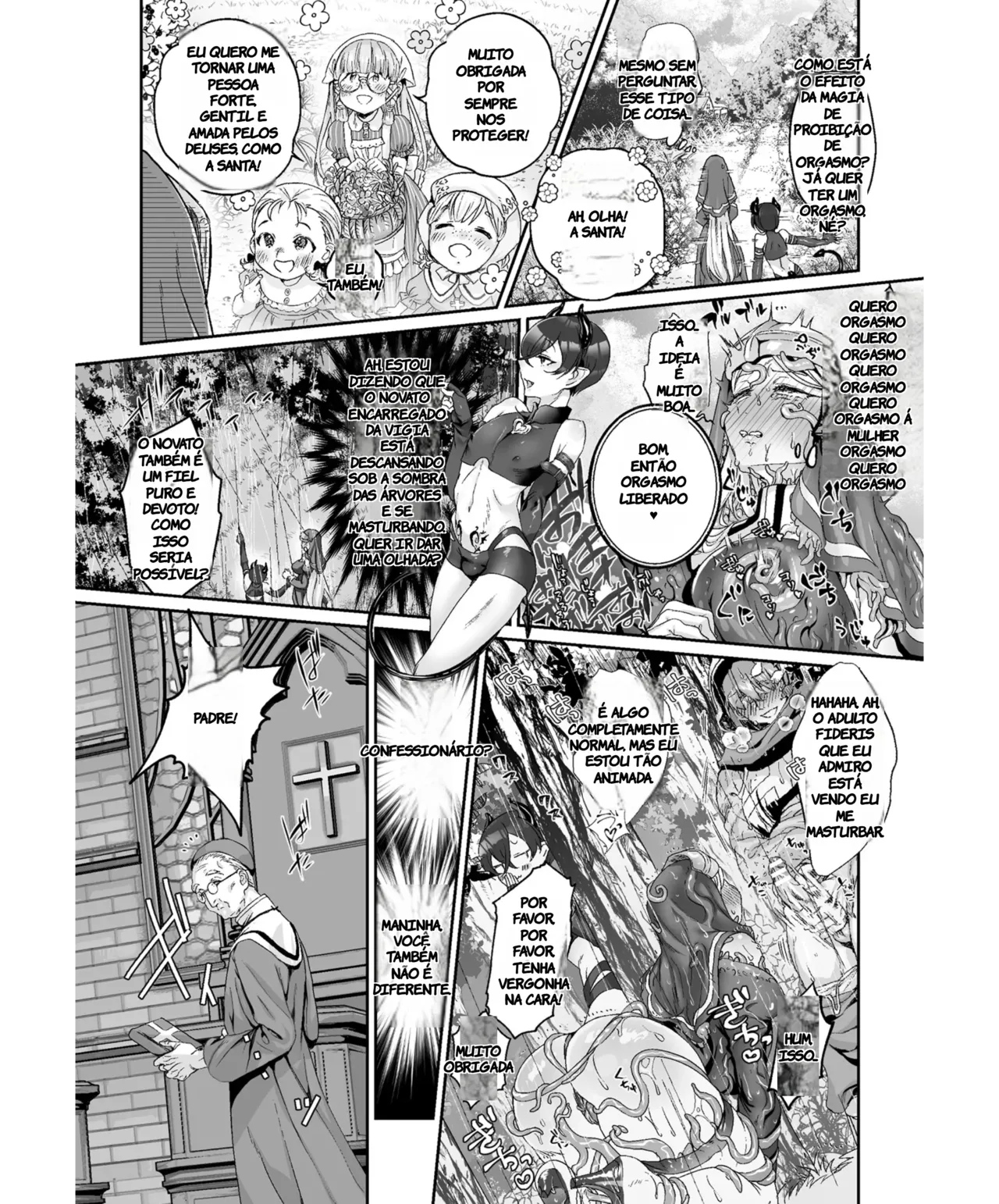 Uekino Aroe Shuni Seijo no Iru Machi Kukkoro Heroines Vol. 15 Portuguese-BR TR-112 Digital - Image 10