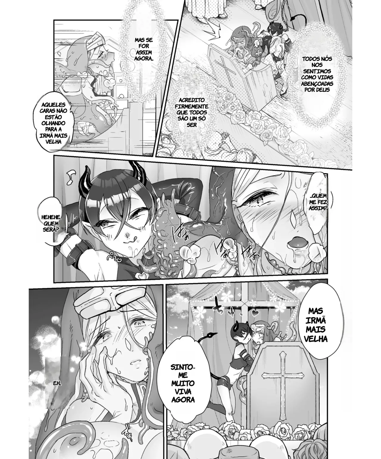 Uekino Aroe Shuni Seijo no Iru Machi Kukkoro Heroines Vol. 15 Portuguese-BR TR-112 Digital - Image 15