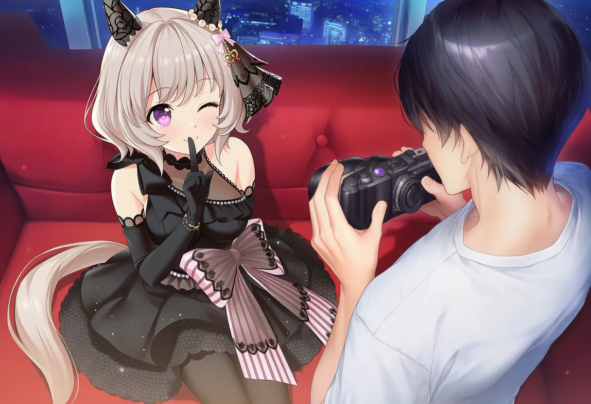 真机伶想要给辛苦劳作后的哥哥大人马儿跳奖赏 Uma Musume - Image 2