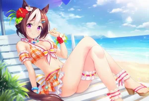 不好是吃人沙滩不对是吃马沙滩 Uma Musume Thumbnail