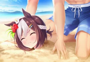 不好是吃人沙滩不对是吃马沙滩 Uma Musume - Page 3