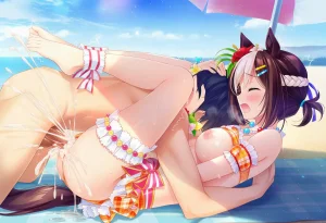 不好是吃人沙滩不对是吃马沙滩 Uma Musume - Page 44