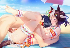 不好是吃人沙滩不对是吃马沙滩 Uma Musume - Page 45