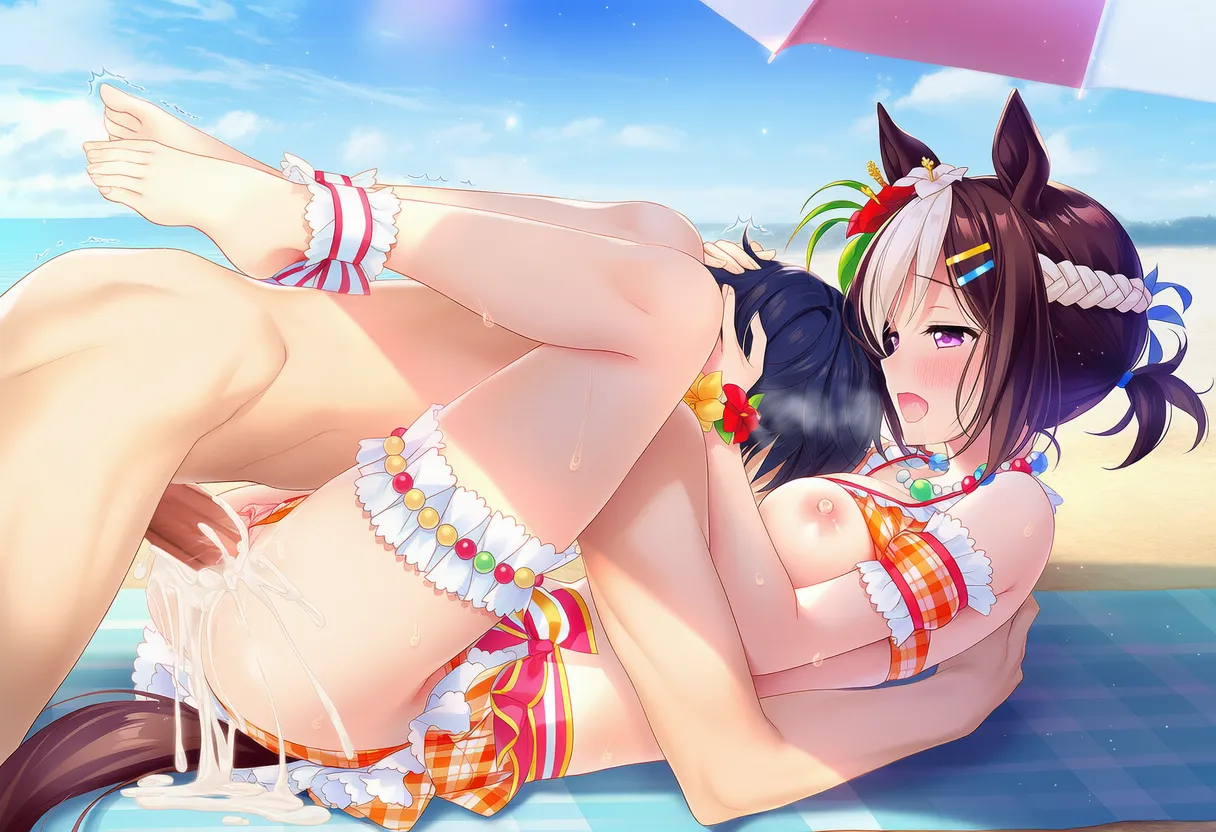 不好是吃人沙滩不对是吃马沙滩 Uma Musume - Image 45