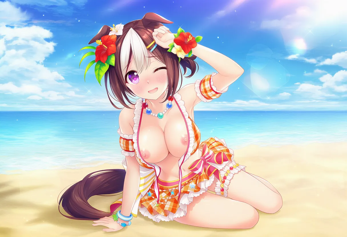 不好是吃人沙滩不对是吃马沙滩 Uma Musume - Image 6