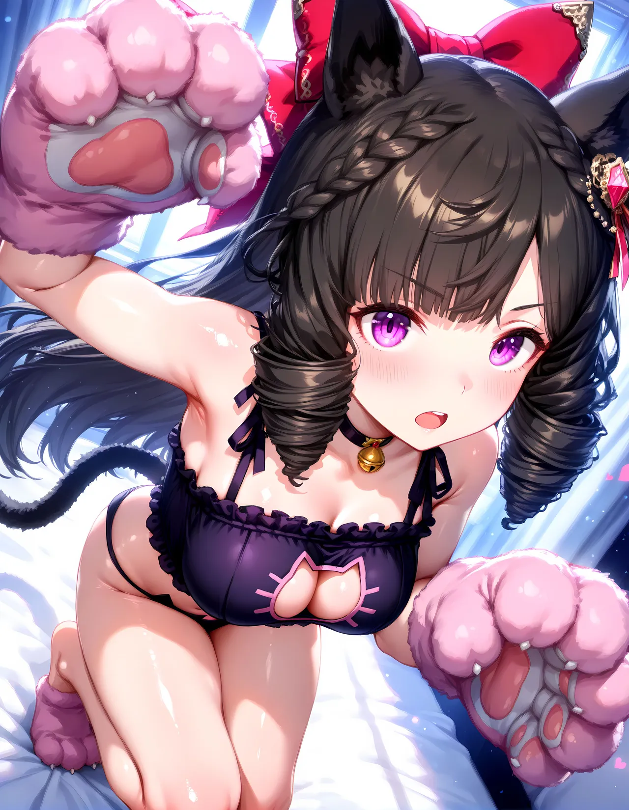 umalewd - Daiichi Ruby Cat Lingerie - Image 13