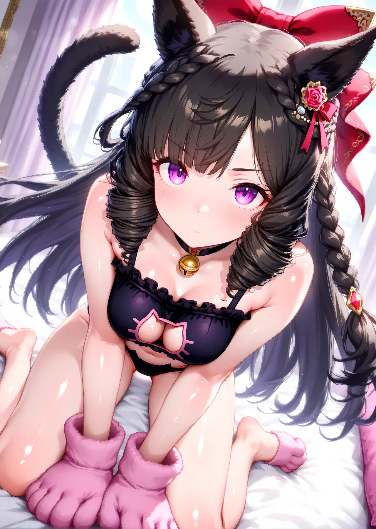 umalewd - Daiichi Ruby Cat Lingerie - Image 2