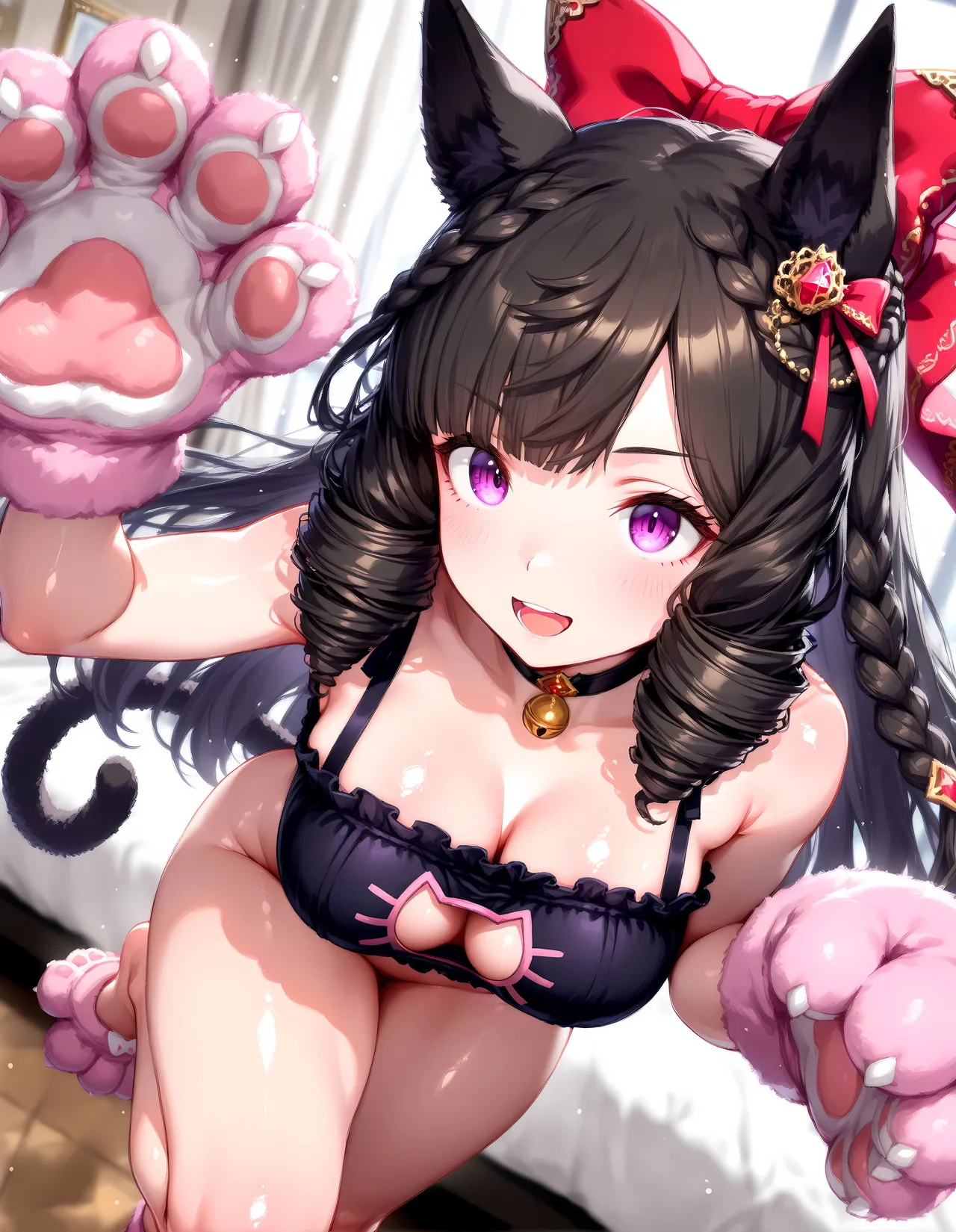 umalewd - Daiichi Ruby Cat Lingerie - Image 3