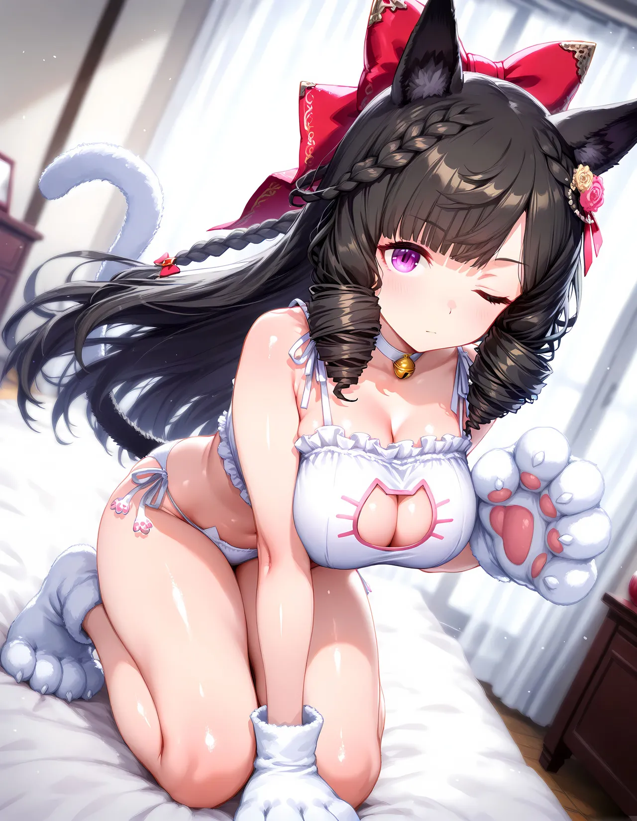 umalewd - Daiichi Ruby Cat Lingerie - Image 34