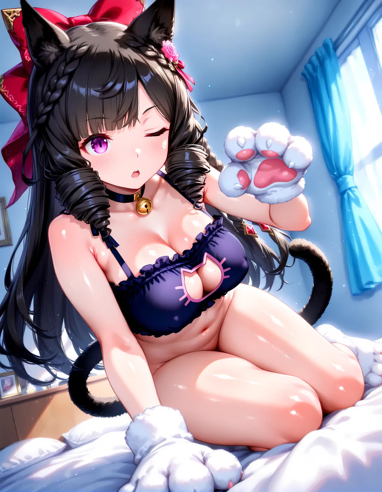 umalewd - Daiichi Ruby Cat Lingerie - Image 8