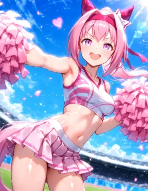 umalewd - Haru Urara Cheerleader Thumbnail