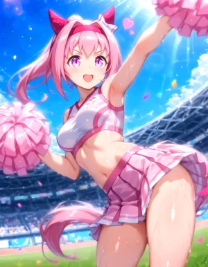 umalewd - Haru Urara Cheerleader - Page 9