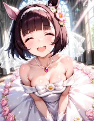 umalewd - Nishino Flower bride - Page 12