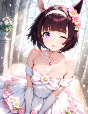 umalewd - Nishino Flower bride - Page 28