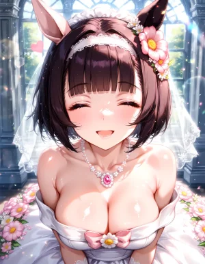 umalewd - Nishino Flower bride - Page 3