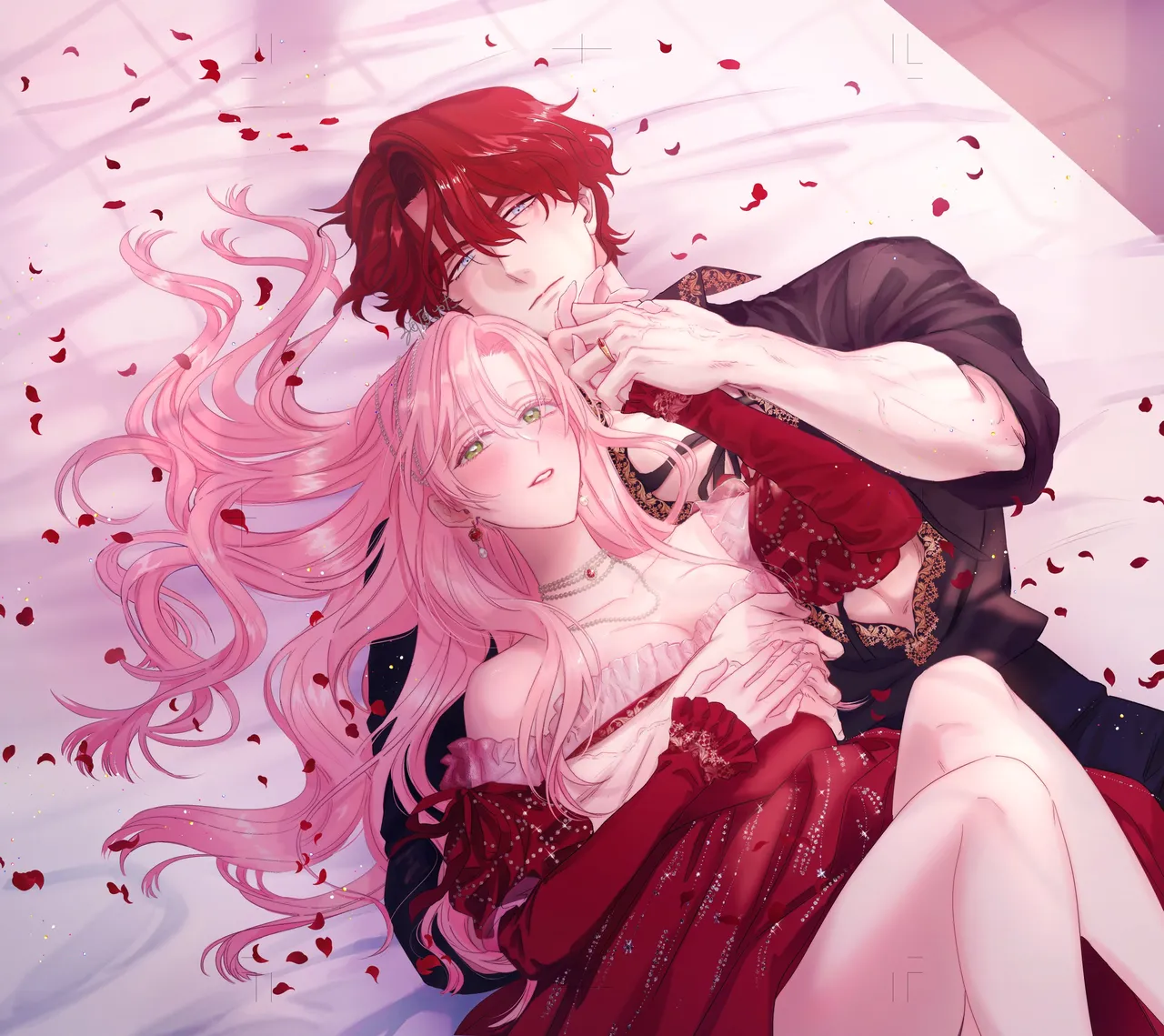 Umibara Yuta ga omoi kishi koushaku hatuihou reijou no subete wo ubai tukushitaiillustration on twitter 爱得太深沉的骑士公爵想要夺得流放千金的一切推特杂图 Chinese 可可鲜奶屋汉化 - Image 46