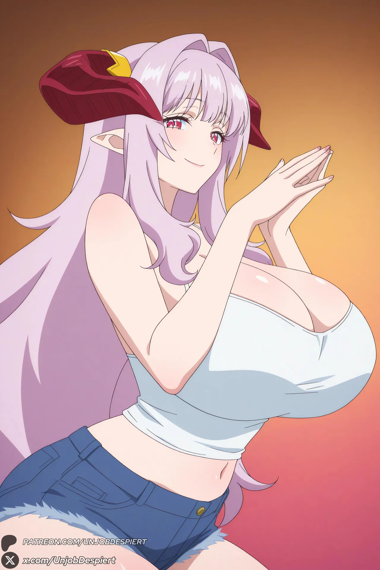 UnjobDespiert Lilim Zebul Kanan-sama Wa Akumade Choroi ZIP Patreon - Image 10