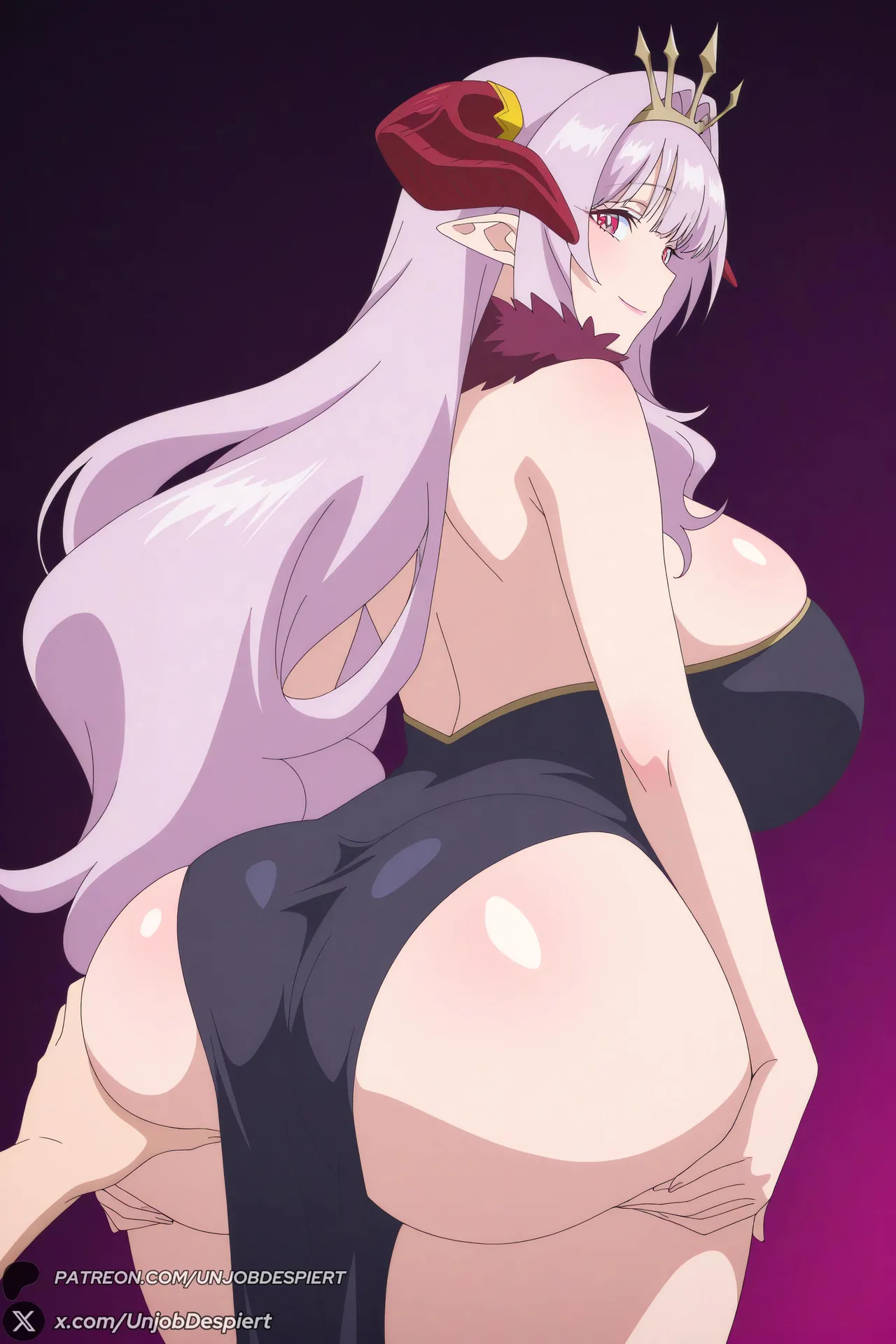 UnjobDespiert Lilim Zebul Kanan-sama Wa Akumade Choroi ZIP Patreon - Image 100