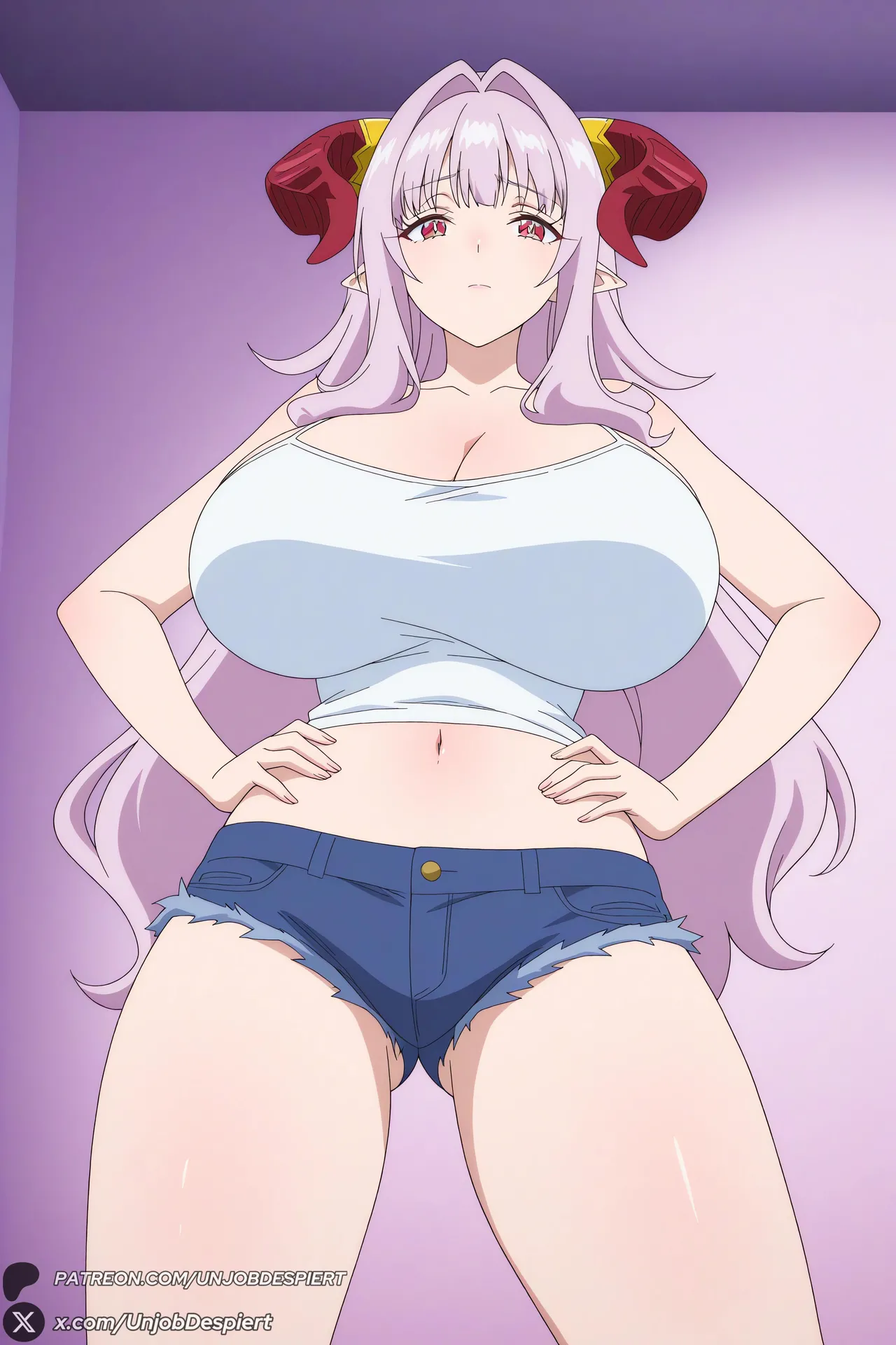 UnjobDespiert Lilim Zebul Kanan-sama Wa Akumade Choroi ZIP Patreon - Image 103