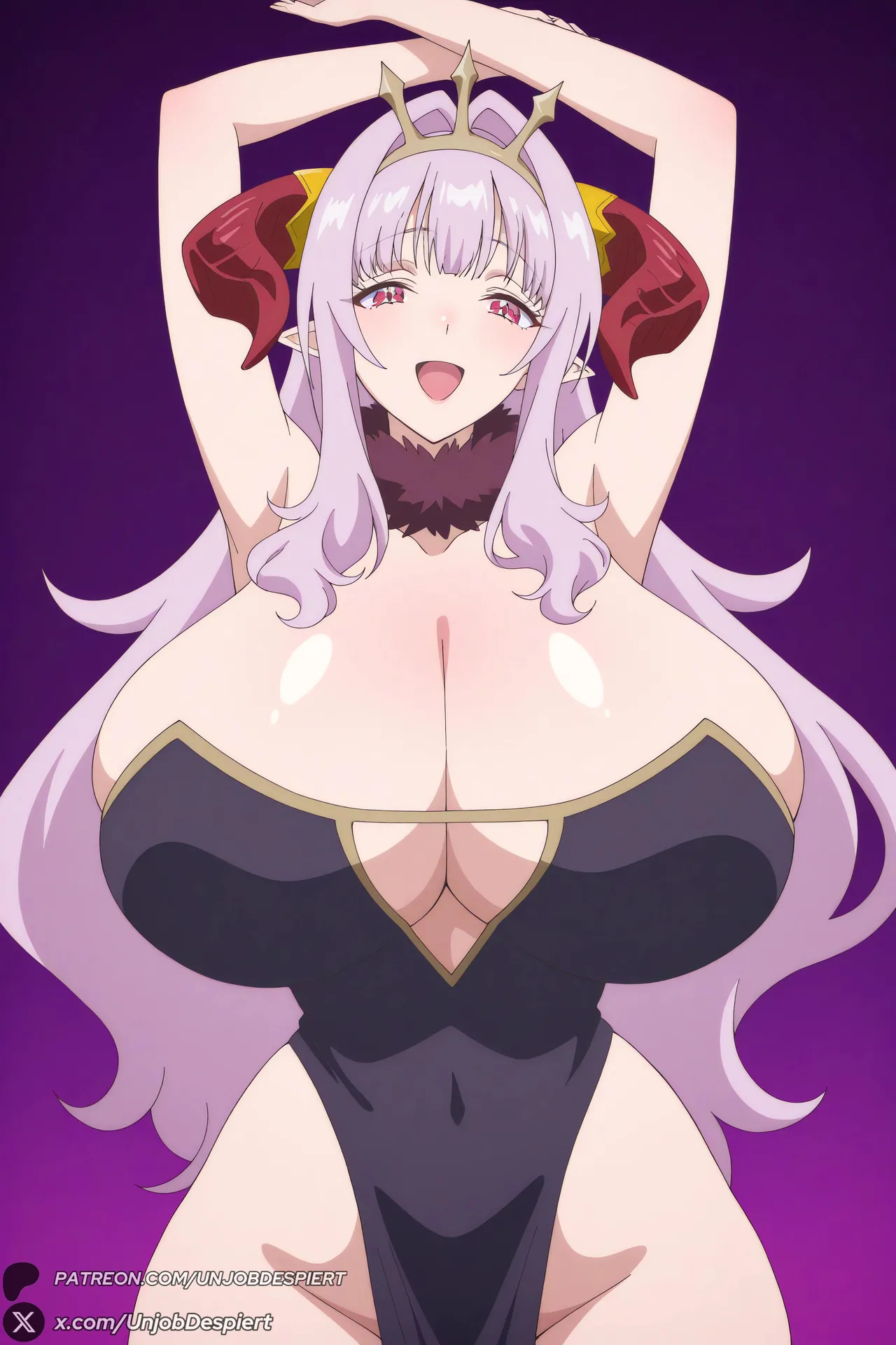 UnjobDespiert Lilim Zebul Kanan-sama Wa Akumade Choroi ZIP Patreon - Image 104