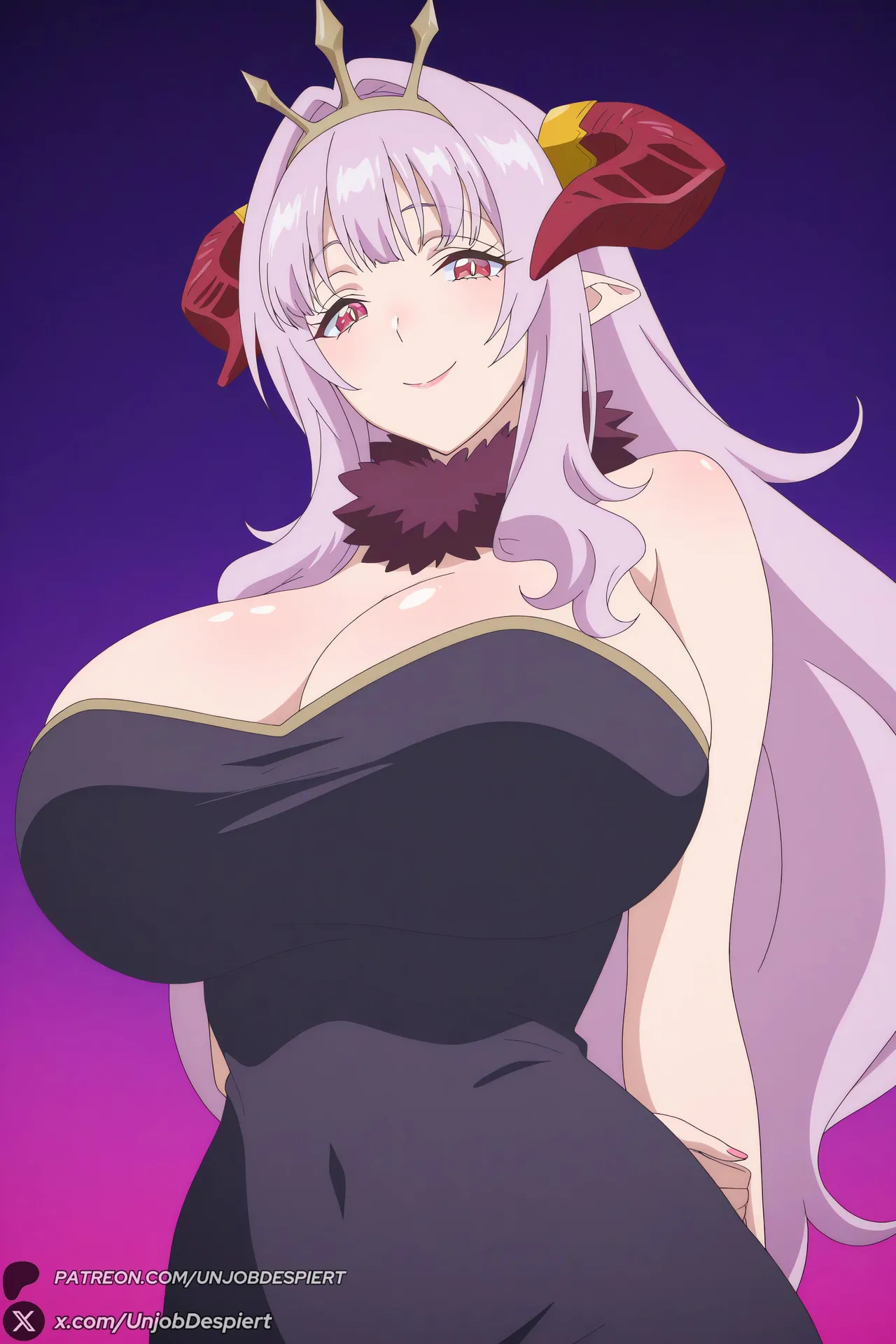 UnjobDespiert Lilim Zebul Kanan-sama Wa Akumade Choroi ZIP Patreon - Image 106