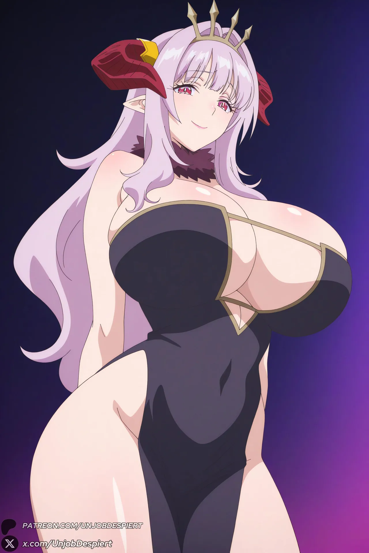 UnjobDespiert Lilim Zebul Kanan-sama Wa Akumade Choroi ZIP Patreon - Image 112