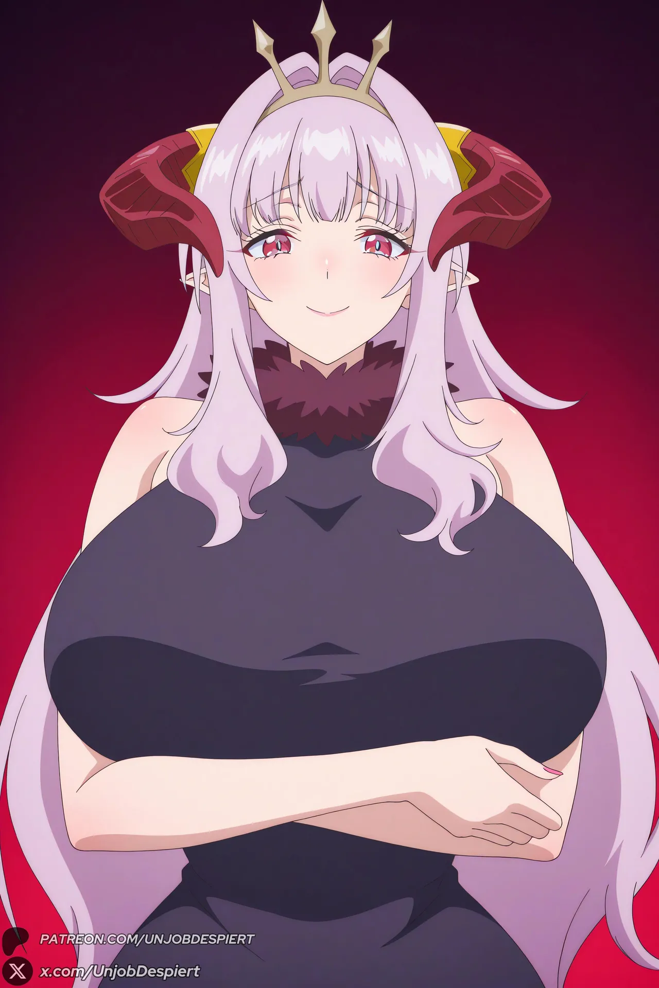UnjobDespiert Lilim Zebul Kanan-sama Wa Akumade Choroi ZIP Patreon - Image 117