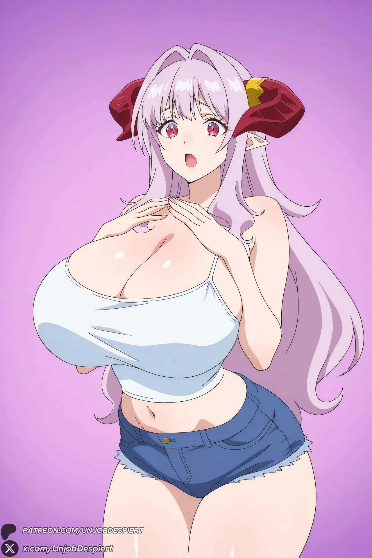 UnjobDespiert Lilim Zebul Kanan-sama Wa Akumade Choroi ZIP Patreon - Image 121