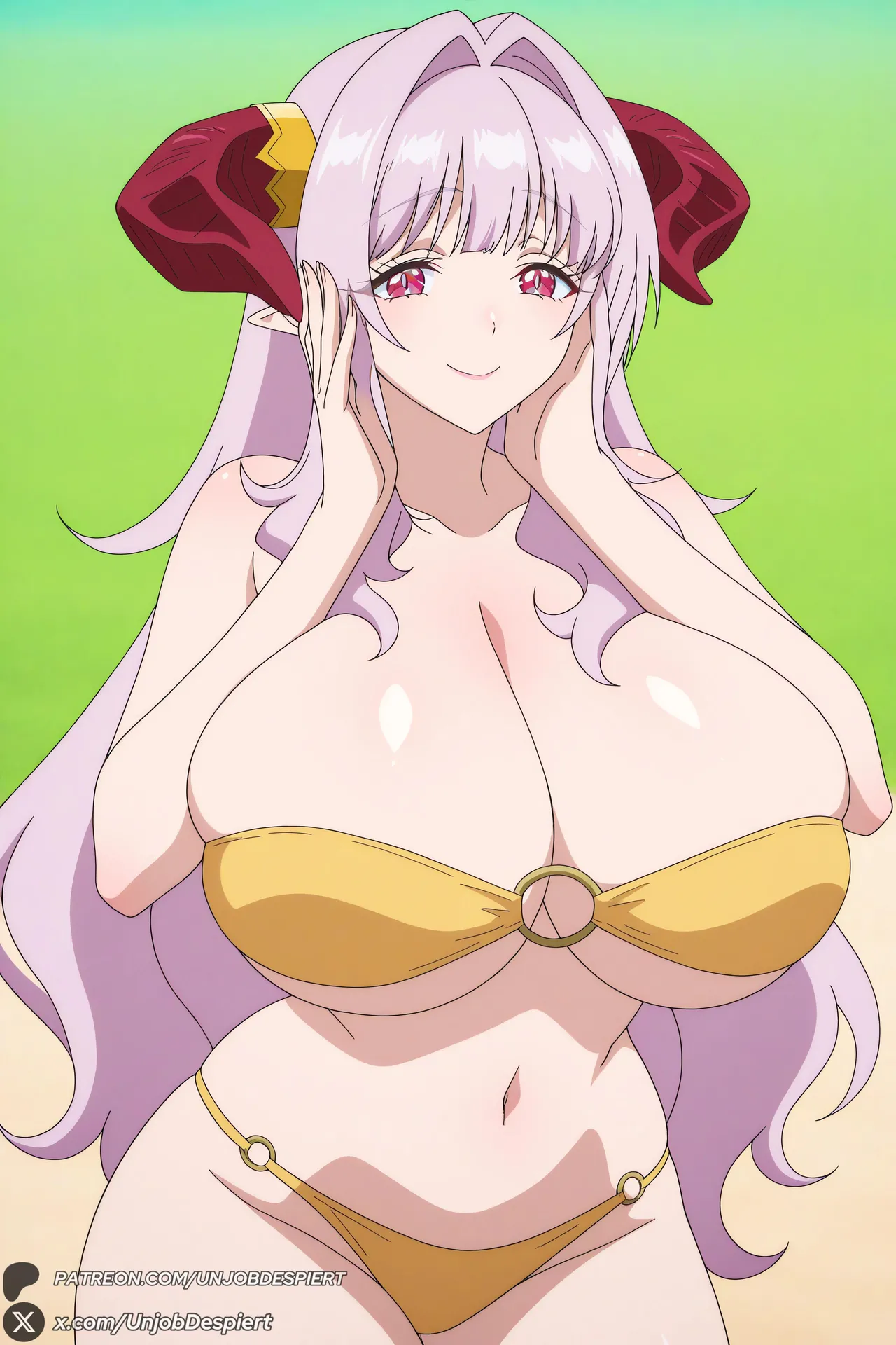 UnjobDespiert Lilim Zebul Kanan-sama Wa Akumade Choroi ZIP Patreon - Image 126