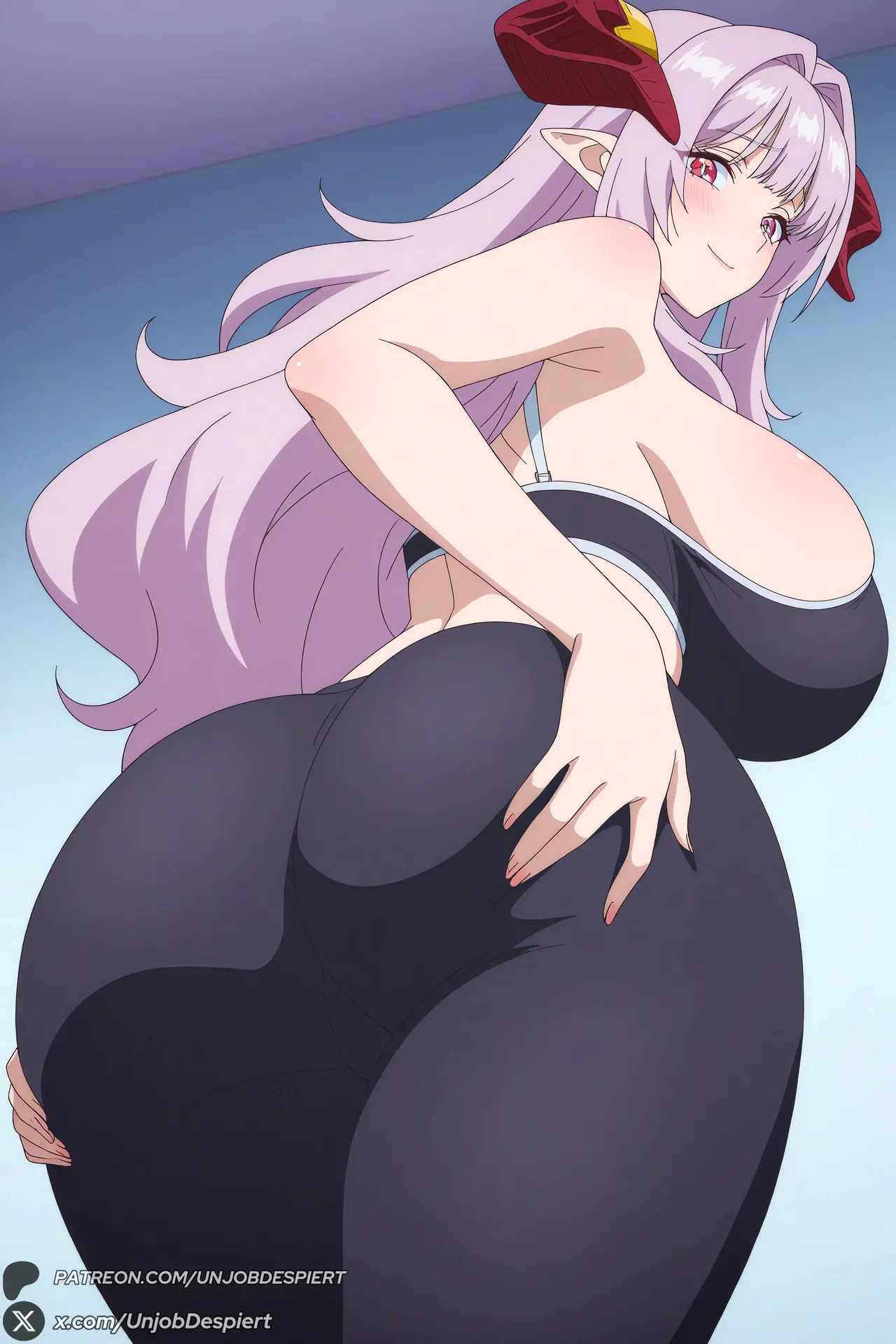 UnjobDespiert Lilim Zebul Kanan-sama Wa Akumade Choroi ZIP Patreon - Image 129