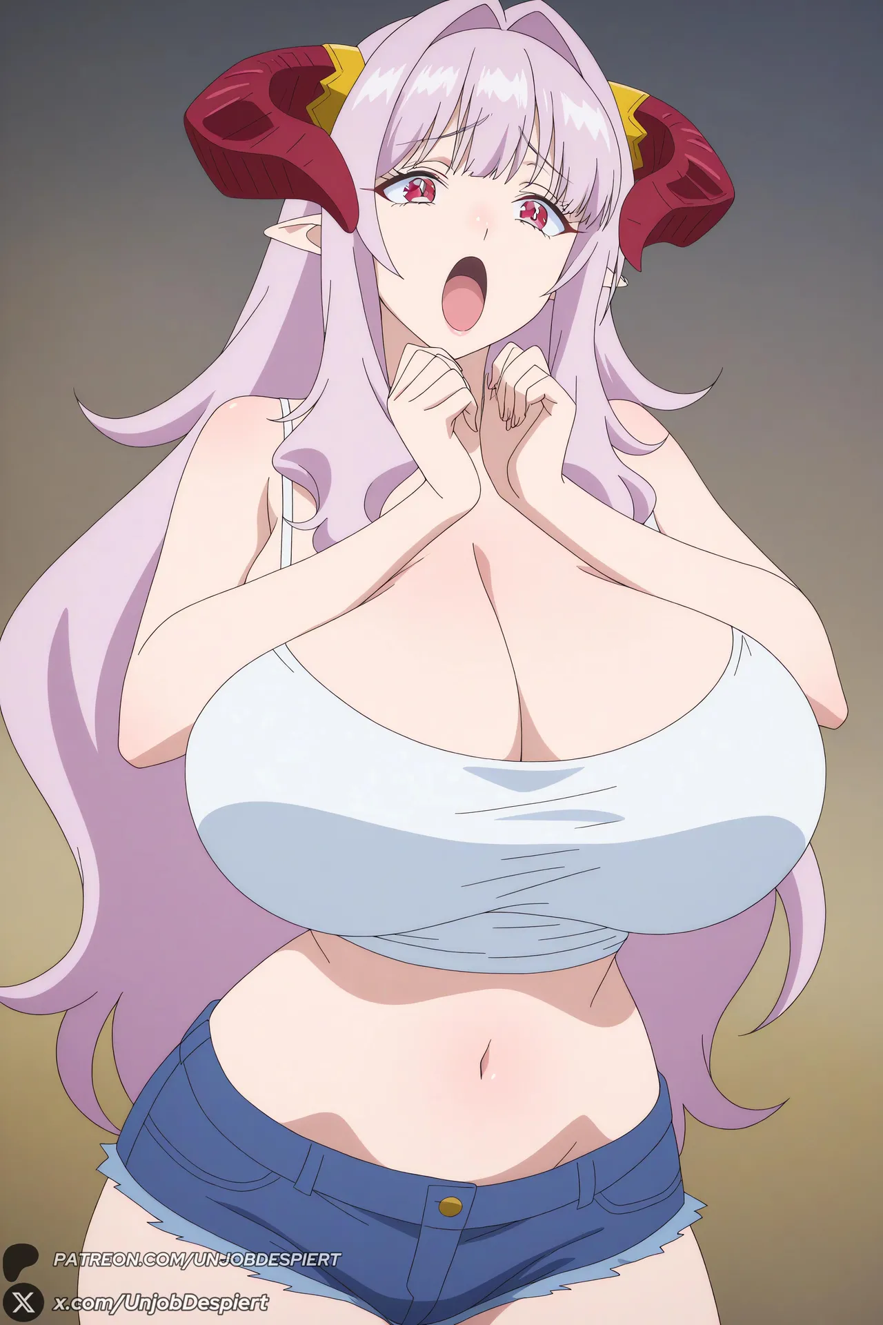 UnjobDespiert Lilim Zebul Kanan-sama Wa Akumade Choroi ZIP Patreon - Image 13