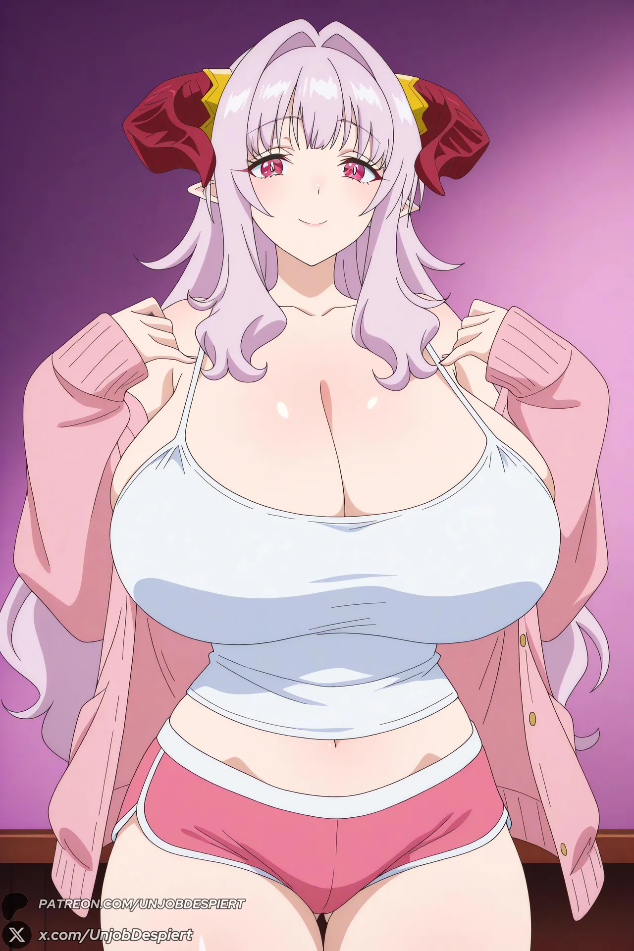 UnjobDespiert Lilim Zebul Kanan-sama Wa Akumade Choroi ZIP Patreon - Image 131