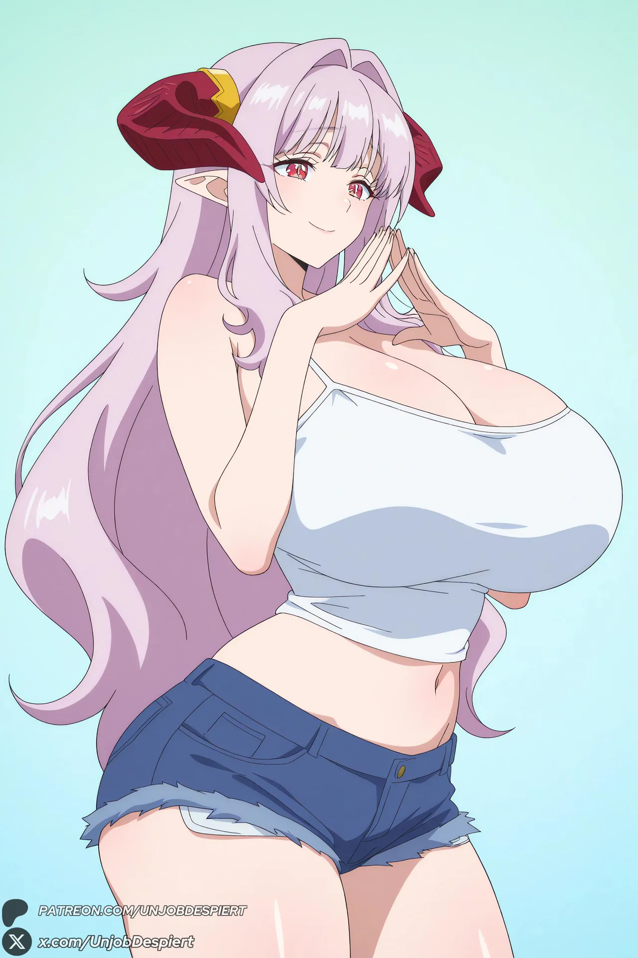 UnjobDespiert Lilim Zebul Kanan-sama Wa Akumade Choroi ZIP Patreon - Image 133