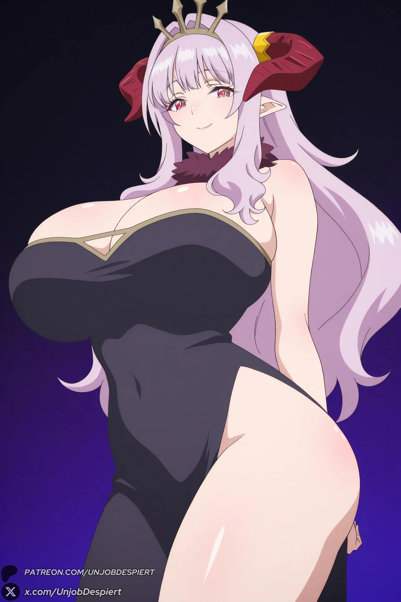 UnjobDespiert Lilim Zebul Kanan-sama Wa Akumade Choroi ZIP Patreon - Image 141